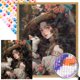 thumbnail image 1 of AB Parcial 5D DIY Taladro Retro Literaria 45x55cm, 1 of 9