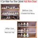 thumbnail image 2 of Shoe Slots Organizer 4 Pack, Double Layer Stack Shoe 50% Space-Saving Storage Shoe Rack, 2 of 4