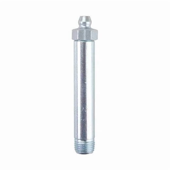 Westward Grease Fitting, Straight, Stl, 2-5/8"L, PK10 52NZ83