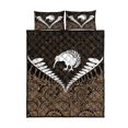 thumbnail image 4 of Kiwi Silver Fern Classic Juego de Cama Edredón Oro, 4 of 4