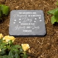 thumbnail image 2 of Pavilion Gift Company 25314 Dog Memorial-7.75" x 7.75" Garden Stone, Gray, White, 2 of 7