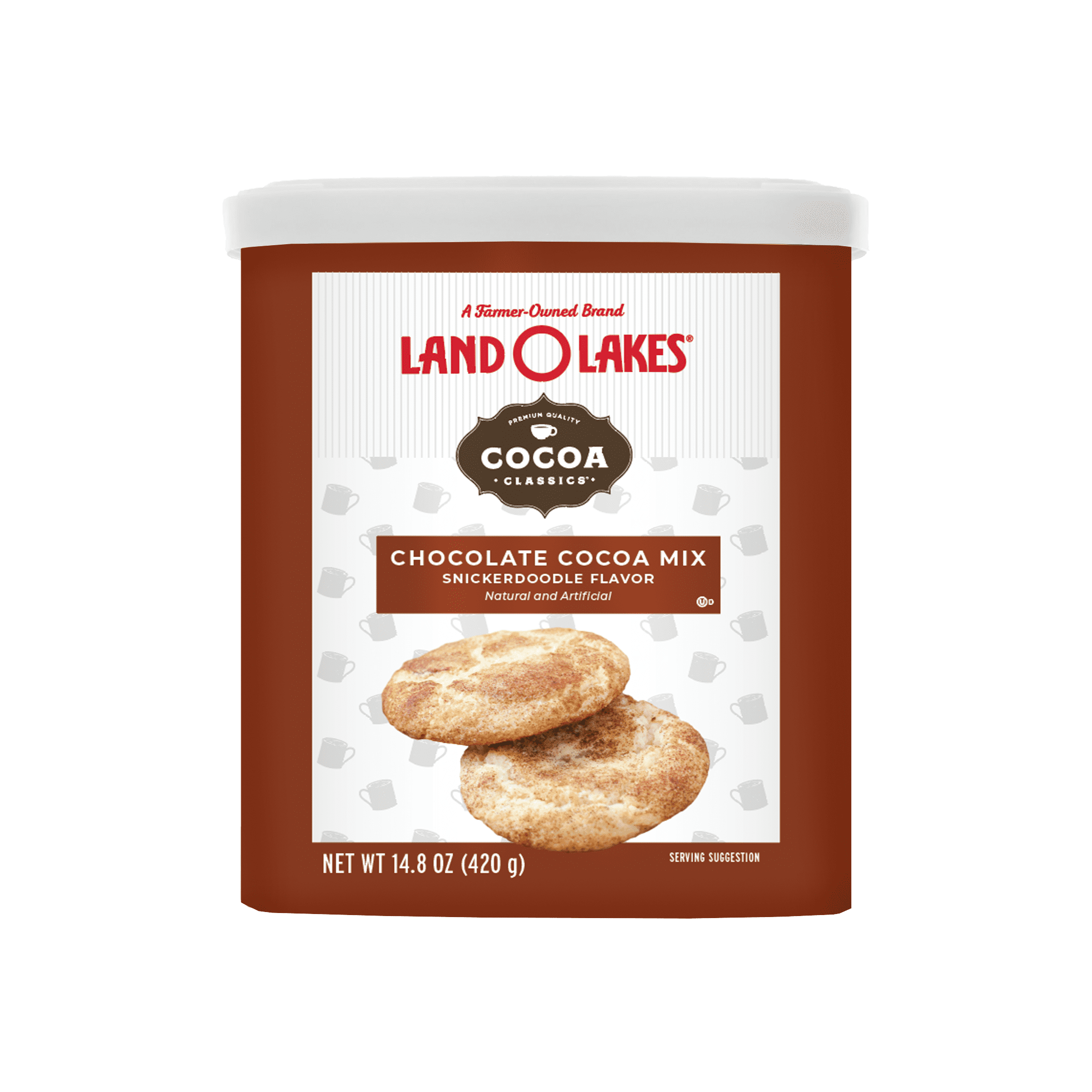 Land O Lakes Cocoa Classics, Snickerdoodle Flavored Hot Cocoa Mix, 14.8