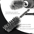 thumbnail image 6 of 12Pcs Wire Bore Brush for Drill,Stainless Steel Wire Brush Bore Cleaning Brush Set for Power Drill Cleaning,12 * stainless steel bore brushes,As Shown, 6 of 7