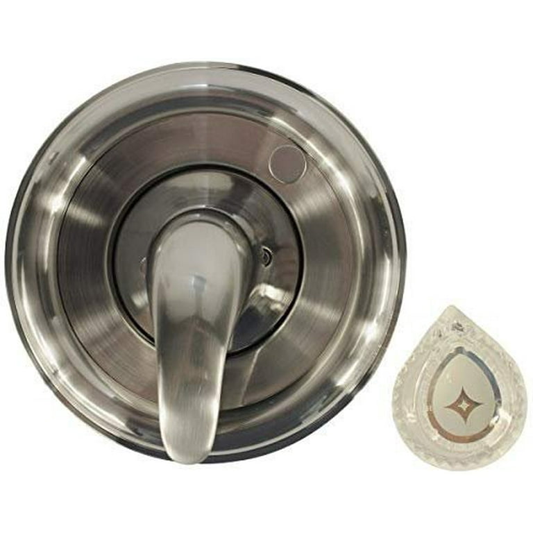 Danco 10002 UNIVERSAL MOEN TRIM KIT, Clear, Brushed Nickel 