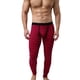 thumbnail image 1 of Pantalones Térmicos Ajustados de Algodón para Hombre Minnieouse Color Rayado Rojo, 1 of 6