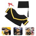 thumbnail image 4 of Handmade Plush Bear Graduation Outfit Set With Cap Shawl And Stuffed Animals Graduation Costume For Graduation Celebrations, 4 of 8