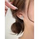 thumbnail image 3 of Lindos pendientes con forma de mordedura de animal Pendientes con forma de animal de dibujos animados Pendientes de tiranosaurio Un par ---- Verde - Código de producto 75789 Verde, 3 of 5