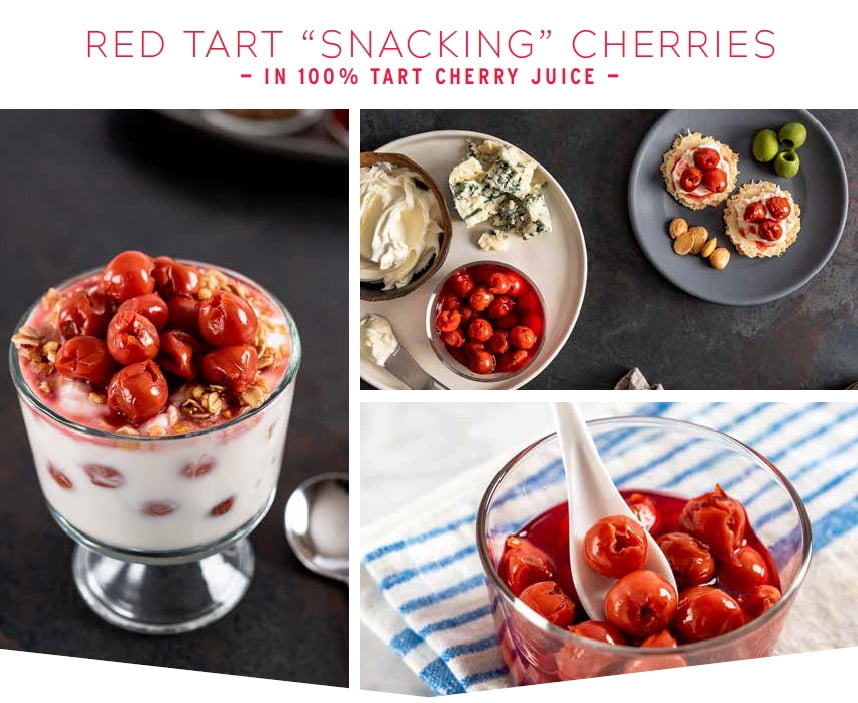 (2 pack) Oregon Fruit Co. Red Tart Cherries in 100% Tart Cherry Juice, 12 oz Jar