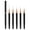 Black, variant on 5Pcs Nail Art Brushes,Super Fine Thin Liner Nail Brush Set for Nail Gel Polish Painting Designs Gifts for Women Girls