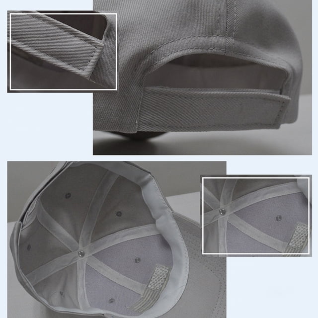 Baseball Hat Portable Stylish Fashionable Breathable Flag Pattern Breathable Windproof Cap Replacement Unisex Free Size Thermal Windproof Cap Black