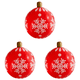 thumbnail image 1 of 60 Cm Nueva Navidad Inflable Fiesta Navidad Del Patio Del Lugar Al Aire Libre Linterna Inflable (G) Copo Nieve Rojo, 1 of 4