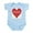 Sky Blue, variant on CafePress - I Had Heart Surgery, What's Y Infant Bodysuit - Baby Light Bodysuit, Size Newborn - 24 Months
