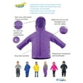 thumbnail image 6 of Splashy Kids Waterproof Raincoat (Purple, 3T), 6 of 6