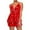 Red, variant on Daznico Elegant Festival Style Layered Deep Back Jumpsuit Dress for Sleeveless Sequin Midi Romper Outfit for Party Events,Mardi Gras Clothing,M