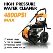 Gas Pressure Washer 6.5HP Max 4800PSI Power Spray Gun 4-Stroke 5 Nozzles