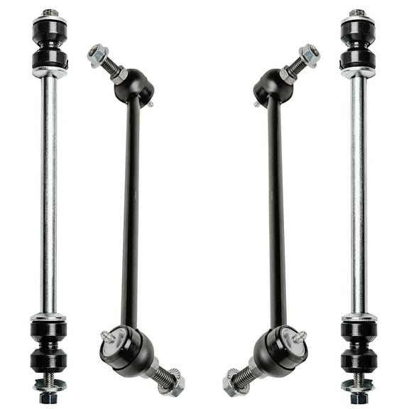 Detroit Axle - 4 Sway Bars for Chevy Traverse GMC Acadia Buick Enclave Saturn Outlook Stabilizer Sway Bar Links 2007 2008 2009 2010 2011 2012 2013 2014 2015 2016 Front & Rear Replacement