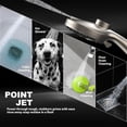 thumbnail image 3 of Rain Shower Head with filtered Handheld High Pressure rainfall Shower Heads with Handheld Spray Combo Adjustable one-piece stand daul shower head Built-in Magnetic Docking and Power Jets, 3 of 8