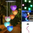 thumbnail image 1 of Fiudx Campana Solar, Luz de Cristal y Melodía de Viento, Linterna Solar Ecológica, Bombilla Led de Larga Duración, Jardines y Patios Decorativos, Uso Familiar Aire Libre, Hasta 100 000 Horas, 1 of 7