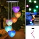 thumbnail image 1 of Fiudx Campana Solar, Luz de Cristal y Melodía de Viento, Linterna Solar Ecológica, Bombilla Led de Larga Duración, Jardines y Patios Decorativos, Uso Familiar Aire Libre, Hasta 100 000 Horas, 1 of 7