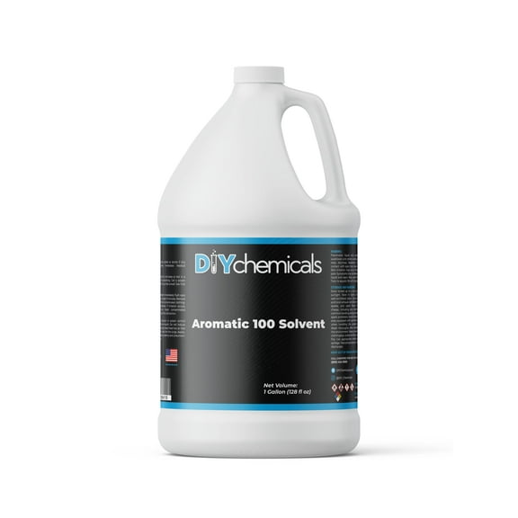 DiyChemicals Aromatic 100 Solvent - Industrial Coatings and Paint, Industrial Cleaning Supplies - Made in USA (1 Quart)