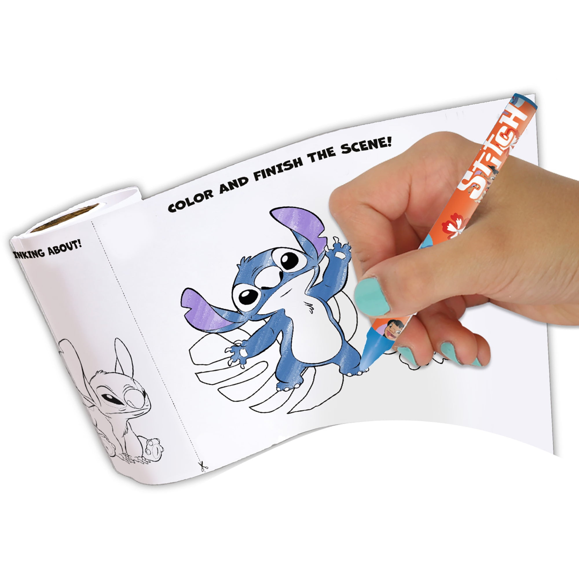 Disney: My Own Creativity Set with Stitch Carrying Case, Kids Ages 3+
