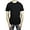 Black, variant on Access Men's Heavyweight Short Sleeve Cotton V-Neck T-Shirt (Pack of 3) (Black, Small) AT37