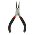 thumbnail image 2 of Porfeet Mini High Hardness Plier Carbon Steel Round Needle Bent Nose Cutter Plier for Jewelry Making(Black Round Nose Pliers), 2 of 9