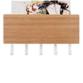 thumbnail image 1 of Stainless Steel Adhesive Key Holder, Decorative Wall Organizer Rack with 5 Hooks for Entryway, Compact Size Letter and Key Storage, Durable Construction for Multi-functional, 1 of 6