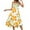 Yellow-d, variant on QHFBli Womens Casual Summer Dress Sleeveless Sundress Hankerchief Hem Midi Tank Dresses Beach Dress with Pockets