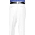thumbnail image 3 of RGM Dress Pants for Men Slim fit Modern Flat-Front - Formal Business Wrinkle Free No Iron White 34 Medium, 3 of 4