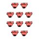 thumbnail image 1 of Methold Cotton Enjoy Clean Home Detiene los marcadores del tracto urinario y la micción excesiva con pañales para perros Pajarita - Rojo Pajarita - Rojo Grande SG 10Conjunto, 1 of 6