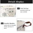 thumbnail image 4 of Howarmer Collapsible Laundry Baskets, Nursery Laundry Basket, Blanket Basket, Baby Laundry Basket, Dog Toy Basket, Home Storage, Laundry Basket for Dorm, Dirty Clothes Basket (19.7", Gray Elephant), 4 of 6