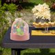 thumbnail image 4 of unbranded Jaula Para Loros Portátil Rosa Con Espacio Amplio Y Ventilación Ideal Para Transporte Y Parques, 4 of 8
