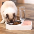 thumbnail image 3 of Alimentador Automático Sunnimix para Perros Gatos Agua Comida y Cuenco Rosa Rosado, 3 of 8