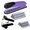 Purple, variant on Ouxumoll Stapler Heavy Duty, Full Strip Staplers for Desk with 2000 Staples and Staple Remover, 50 Sheet Capacity, No Jam, Non-Slip Office Stapler with Staples for Office, Classroom, Blue