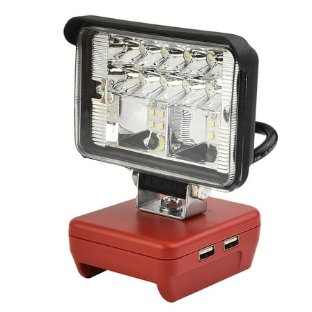 3inch Wireless LED Work Light Spotlight For Milwaukee 18V 20V 18W Lithium Batteries Outside Working Tools Camping Supplies
