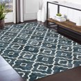 thumbnail image 2 of Hasoo Tie-Dye Area Rug Non-slip Machine Washable Living Room Bedroom Play Room Floor Carpet 8' x 10' Blue, 2 of 6