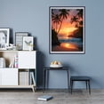 thumbnail image 7 of Diamond Art Kits for Adults - 5d Sunset Beach Tropical Paradise Diamond Painting for Adults, Diamond Art for Adults Beginners, Diamond Painting Kits for Adults for Home Wall Decor, 7 of 7