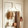 thumbnail image 2 of Over-the-Door Hanger Rack 2026 Entryway Hook Rack Multi-Purpose Door Organizer For Bedroom Heavy Duty Metal Door Hook For Bathroom, 2 of 5