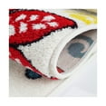 thumbnail image 3 of Ladole Rugs Butterflies Flowers Pattern Area Rug Carpet for Kids in Cream and Multicolor, 5x7 (5'3" x 7'4", 160cm x 225cm), 3 of 6