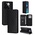 thumbnail image 1 of Funda Flip para Xiaomi 14T Pro con Patrón de Cuadros y Cierre Magnético Seguro, 1 of 6
