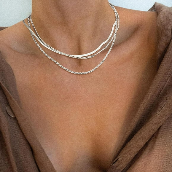Product Category Necklaces & Pendants - Product Title Necklace For Women Gold Necklace Gold Plated Gold Chain Choker Necklaces Layered Necklaces