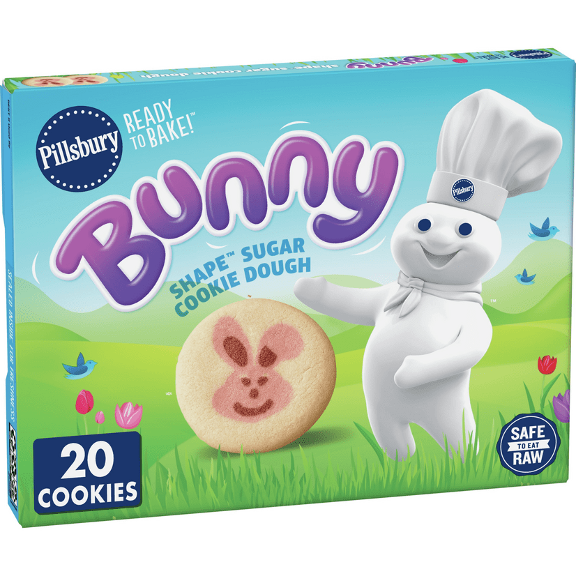 Pillsbury™ Shape™ Bunny Sugar Cookies, 20 ct
