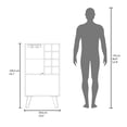 thumbnail image 5 of 43" Tall Bar Cabinet | Suitable for Kitchen Pantry or Coffee Bar, 5 of 5