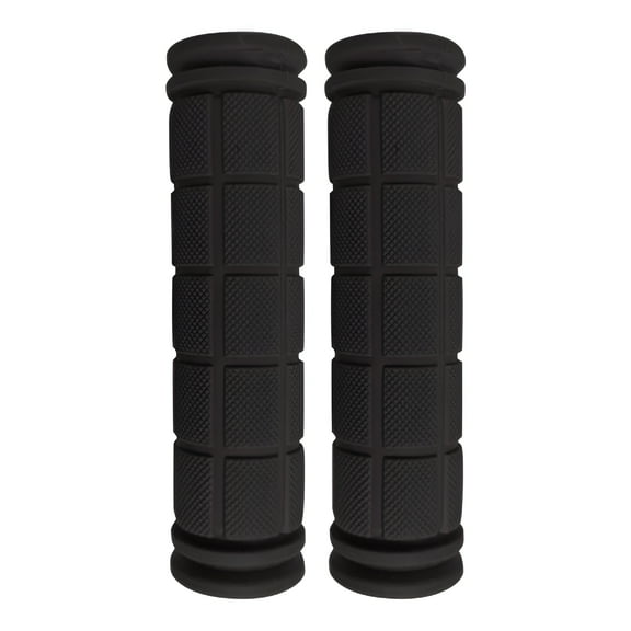 MELIVO 2-Pack Bike Handlebar Grips, Soft Silicone Non-Slip Mountain Bicycle Handlebars, 22.2mm Universal Fit, Vibrant Colors, Shock Absorption bike grips