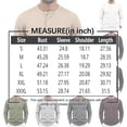thumbnail image 4 of UDAUDU Henley Shirts for Men Waffle Knit Long Sleeve Sweater Lightweight Button Pullover Fashion Casual Fall Winter Shirts Khaki S, 4 of 10
