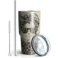 thumbnail image 2 of Leopard Tumbler Gifts for Women - Stainless Steel Coffee Cup with Lid/Straw 20oz,30oz, 2 of 5