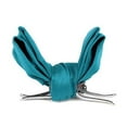 thumbnail image 5 of Boy's Poly Satin Banded Clip On Bow Ties (Dark Green), 5 of 7