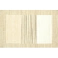 thumbnail image 1 of Ahgly Company Machine Washable Indoor Rectangle Contemporary Parchment Beige Area Rugs, 5' x 7', 1 of 7