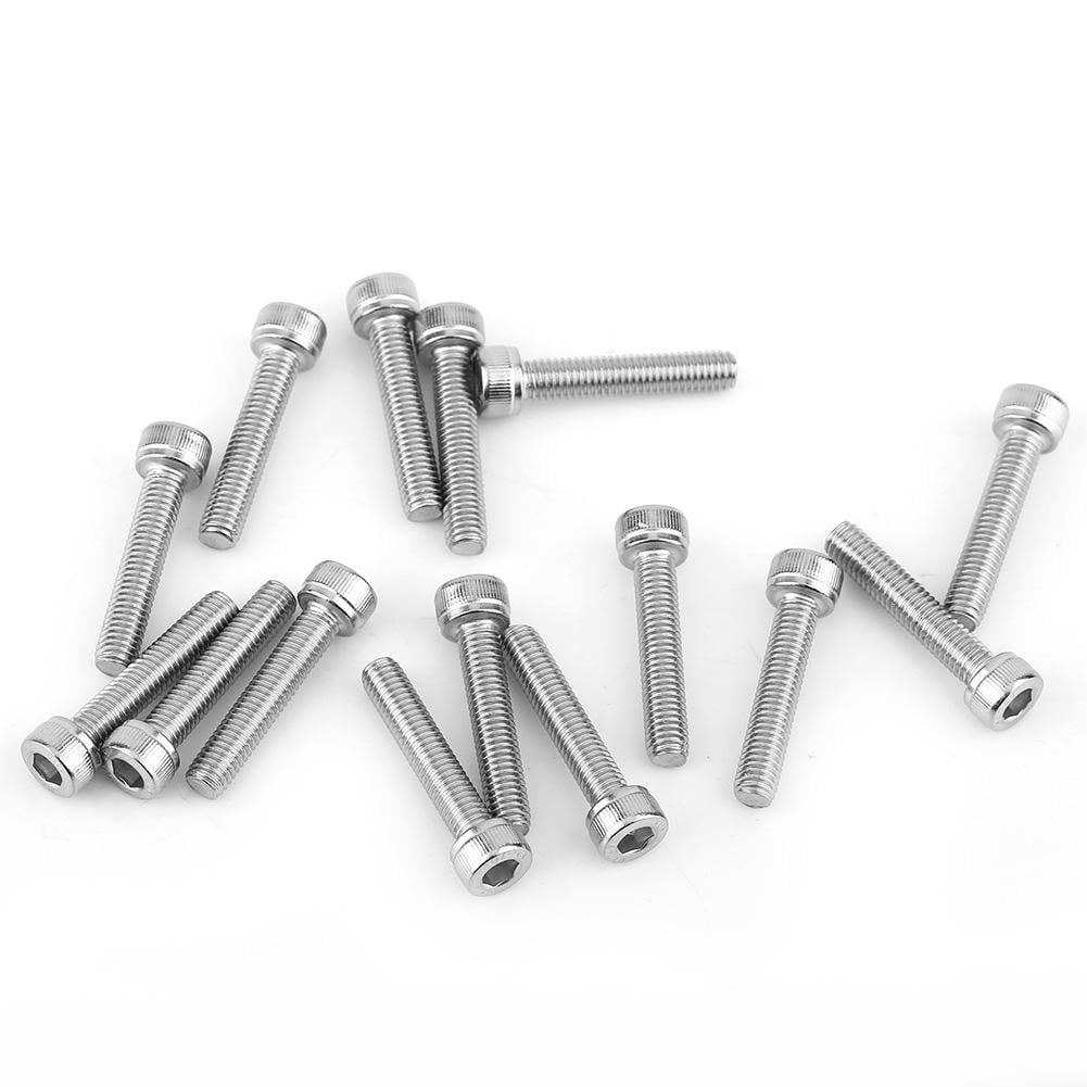 1 Set M3-M8 Stainless Steel Hex Socket Cap Head Screws w// Nut Washers Assortment